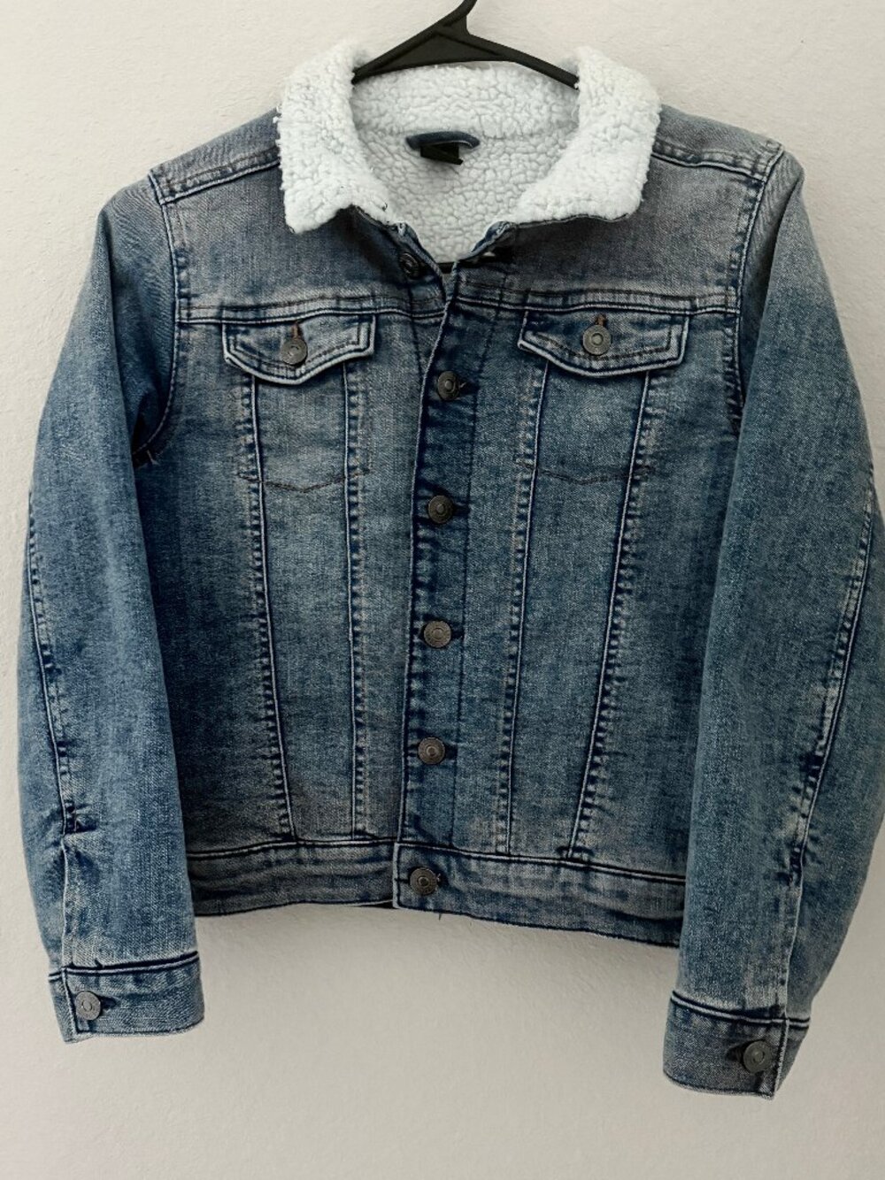 H&M Denim Winter Wool Jacket